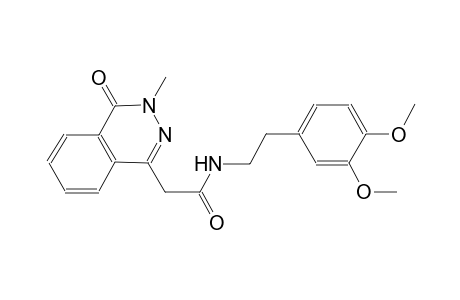 N-[2-(3,4-dimethoxyphenyl)ethyl]-2-(3-methyl-4-oxo-3,4-dihydro-1-phthalazinyl)acetamide