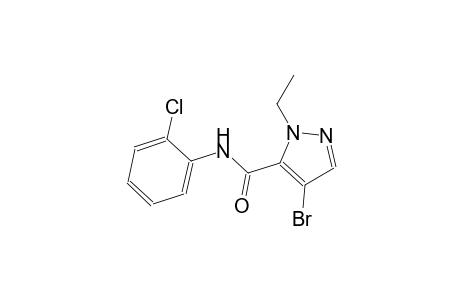4-bromo-N-(2-chlorophenyl)-1-ethyl-1H-pyrazole-5-carboxamide
