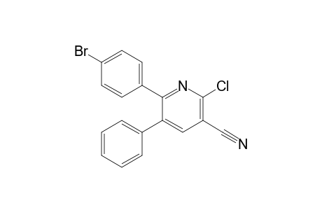 2-Chloro-6-(4-bromophenyl)-5-phenylnicotinonitrile