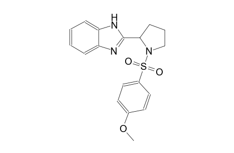 1H-benzimidazole, 2-[1-[(4-methoxyphenyl)sulfonyl]-2-pyrrolidinyl]-