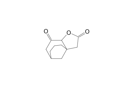 4H-3a,7-Methanocycloocta[b]furan-2,9(3H,9aH)-dione, tetrahydro-