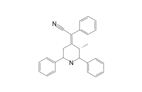 (E)-[T(3)-METHYL-R(2),C(6)-DIPHENYLPIPERIDIN-4-YLIDENE]-(PHENYL)-ACETONITRILE;MINOR
