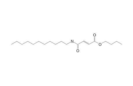 Fumaric acid, monoamide, N-undecyl-, butyl ester