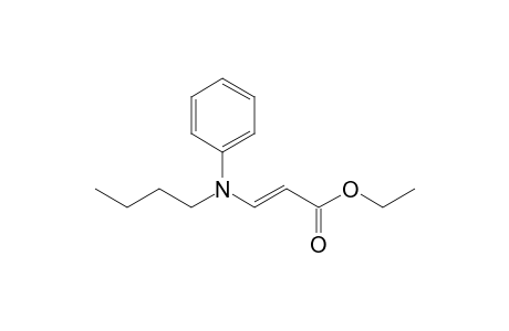 (E)-ethyl 3-(butyl(phenyl)amino)acrylate
