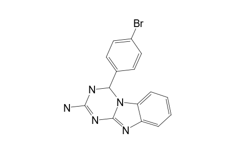 4-(4-BROMOPHENYL)-3,4-DIHYDRO-[1,3,5]-TRIAZINO-[1,2-A]-BENZIMIDAZOLE-2-AMINE