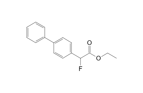 Ethyl 2-(Biphenyl-4-yl)-2-fluoroacetate