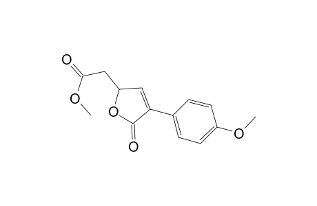 2-Furanacetic acid, 2,5-dihydro-4-(4-methoxyphenyl)-5-oxo-, methyl ester
