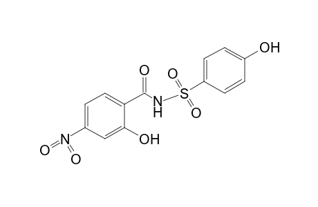N-[(p-HYDROXYPHENYL)SULFONYL]-4-NITROSALICYLAMIDE