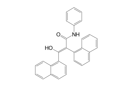 3-Hydroxy-2,3-di(1'-naphthyl)-N-phenylpropenamide