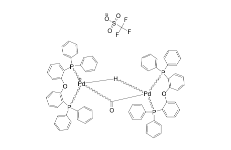 [PD2(MIU-H)-(MIU-CO)-[(DPEPHOS)]2]-[CF3SO3]