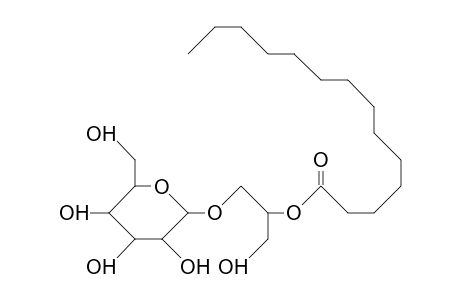 2-Myristoyl-3-B-D-galactosyl-sn-glycerol