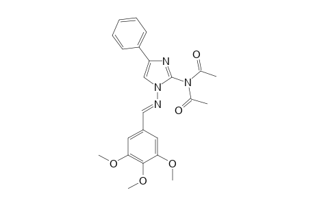 N-Acetyl-N-[4'-phenyl-1'-(3",4",5'-trimethoxyphenylmethylene)amino]-1H-imidazol-2'-yl}-acetamide
