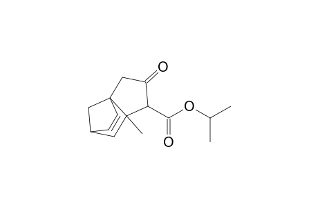 Isopropyl ester of 5-endo-Methyl-3-oxo-tricyclo[5.2.1.0(1,5)]dec-8-en-4-carboxylic acid
