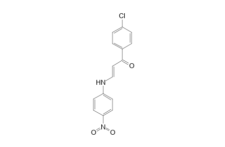 (2E)-1-(4-Chlorophenyl)-3-(4-nitroanilino)-2-propen-1-one