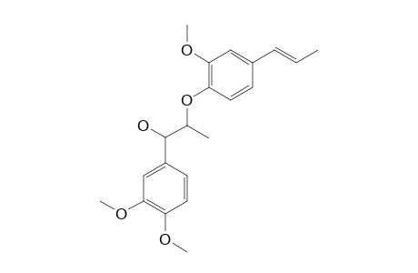 THREO-1-(3,4-DIMETHOXYPHENYL)-2-(2-METHOXY-4(E)-PROPENYLPHENOXY)-PROPAN-1-OL,VIROLIN
