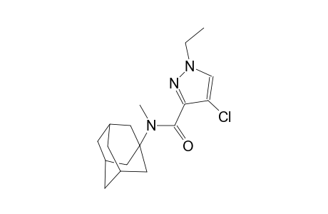 N-(1-adamantyl)-4-chloro-1-ethyl-N-methyl-1H-pyrazole-3-carboxamide