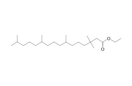 3,3,7,11,15-pentamethylpalmitic acid ethyl ester