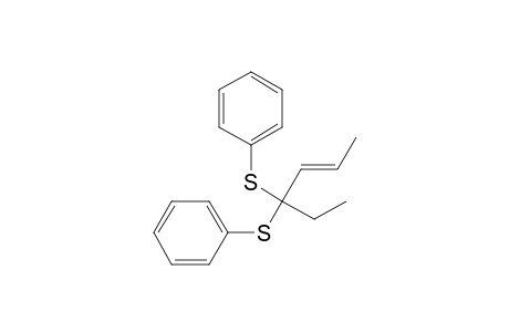 4,4-Bis(phenylthio)hex-2-ene