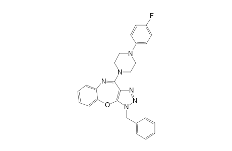 1-Benzyl-4-[4-(4-fluorophenyl)piperazin-1-yl]triazolo[4,5-b][1,5]benzoxazepine