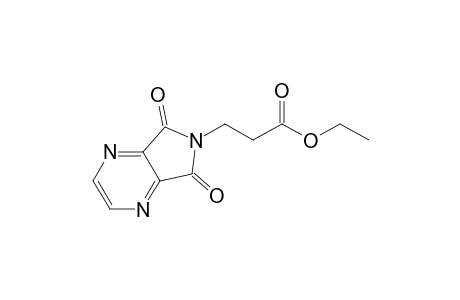 3-(5,7-Dioxo-5,7-dihydro-pyrrolo[3,4-b]pyrazin-6-yl)-propionic acid ethyl ester