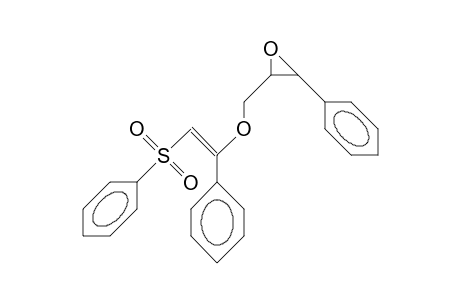 2,3-Epoxy-3-phenyl-propyl 1-phenyl-2-phenylsulfonyl-vinyl ether