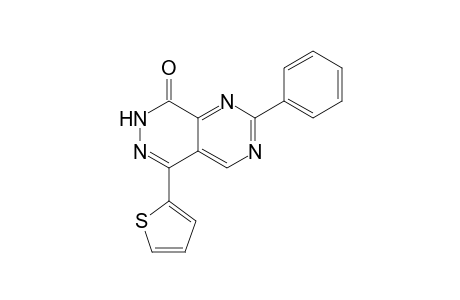 5-(2-Thienyl)-2-phenylpyrimido[4,5-d]pyridazin-8(7H)-one