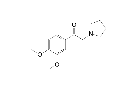 1-(3,4-Dimethoxyphenyl)-2-pyrrolidinylethanone