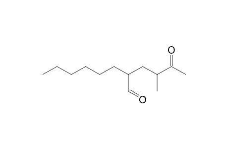 2-(2-Methyl-3-oxobutyl)octanal