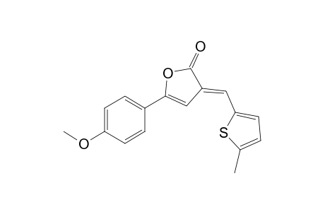(E)-5-(4-Methoxyphenyl)-3-(5-methyl-2-thienylmethylene)-2(3H)-furanone
