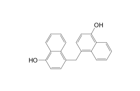 4-[(4-hydroxy-1-naphthalenyl)methyl]-1-naphthalenol