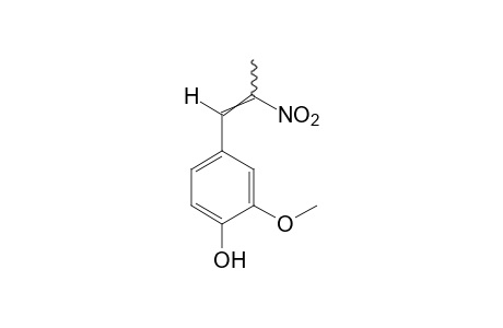 2-methoxy-4-(2-nitropropenyl)phenol
