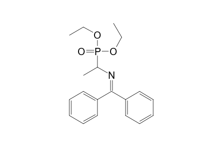 benzhydrylidene(1-diethoxyphosphorylethyl)amine