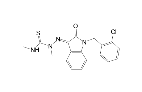 1-[(E)-[1-(2-chlorobenzyl)-2-keto-indolin-3-ylidene]amino]-1,3-dimethyl-thiourea
