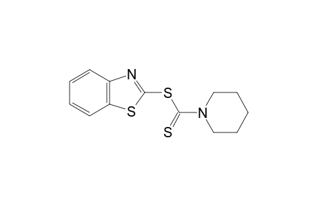 1-piperidinecarbodithioic acid, ester with 2-benzothiazolethiol