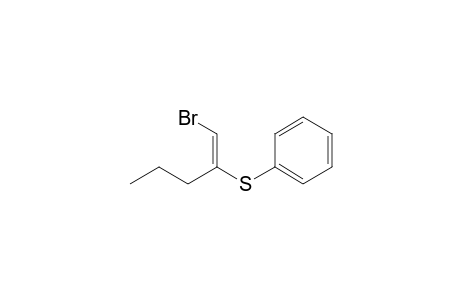 (E)-1-Bromo-2-(phenylthio)pent-1-ene