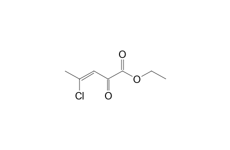 Ethyl (Z)-4-chloro-2-oxo-3-pentenoate