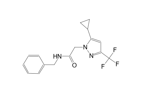 N-benzyl-2-[5-cyclopropyl-3-(trifluoromethyl)-1H-pyrazol-1-yl]acetamide