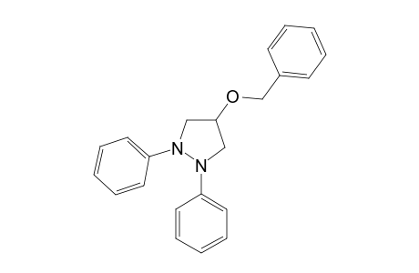 4-BENZYLOXY-1,2-DIPHENYLPYRAZOLIDINE