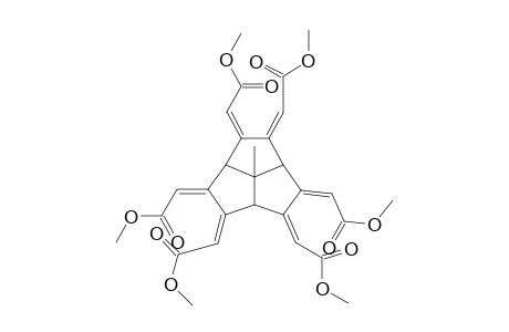 1(Z),2(Z),3(Z),4(Z),5(Z),6(Z)-Hexakis(methoxycarbonylmethylene)-6b-methyl-1,2,2a,3,4,4a,5,6,6a,6b-decahydrocyclopenta[cd]pentalene