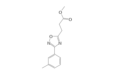 METHYL-3-[3-(META-TOLYL)-1,2,4-OXADIAZOL-5-YL]-PROPIONATE