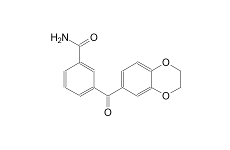 benzamide, 3-[(2,3-dihydro-1,4-benzodioxin-6-yl)carbonyl]-