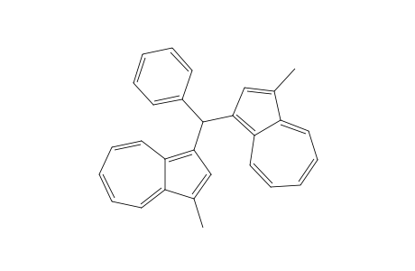 1-Methyl-3-[(3-methylazulen-1-yl)-phenyl-methyl]azulene