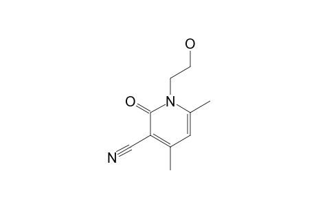 4,6-DIMETHYL-1-(2-HYDROXYETHYL)-2-OXO-1,2-DIHYDROPYRIDINE-3-CARBONITRILE
