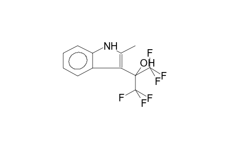 2-METHYL-3-(ALPHA-HYDROXYHEXAFLUOROISOPROPYL)INDOLE