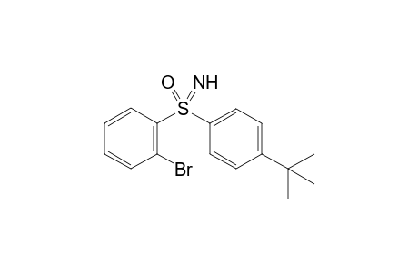 (2-Bromophenyl)[4-(tert-butyl) phenyl](imino)-.lambda.6-sulfanone