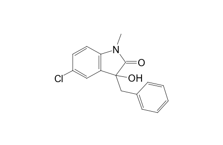 3-Benzyl-5-chloro-3-hydroxy-1-methyl-indolin-2-one