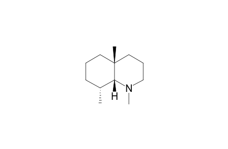N,8a,10-Trimethyl-cis-decahydro-quinoline