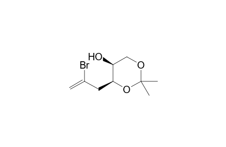 (4S,5S)-(2-Bromoallyl)-2,2-dimethyl-1,3-dioxane-5-ol