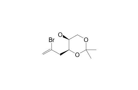 (4S,5S)-(2-Bromoallyl)-2,2-dimethyl-1,3-dioxane-5-ol