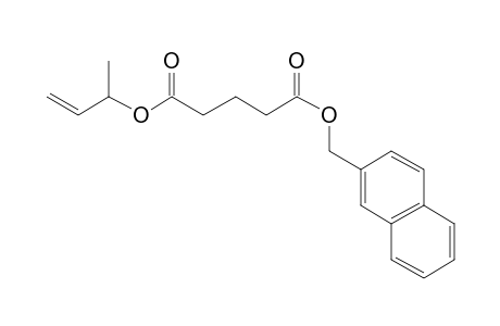 Glutaric acid, but-3-en-2-yl naphth-2-ylmethyl ester